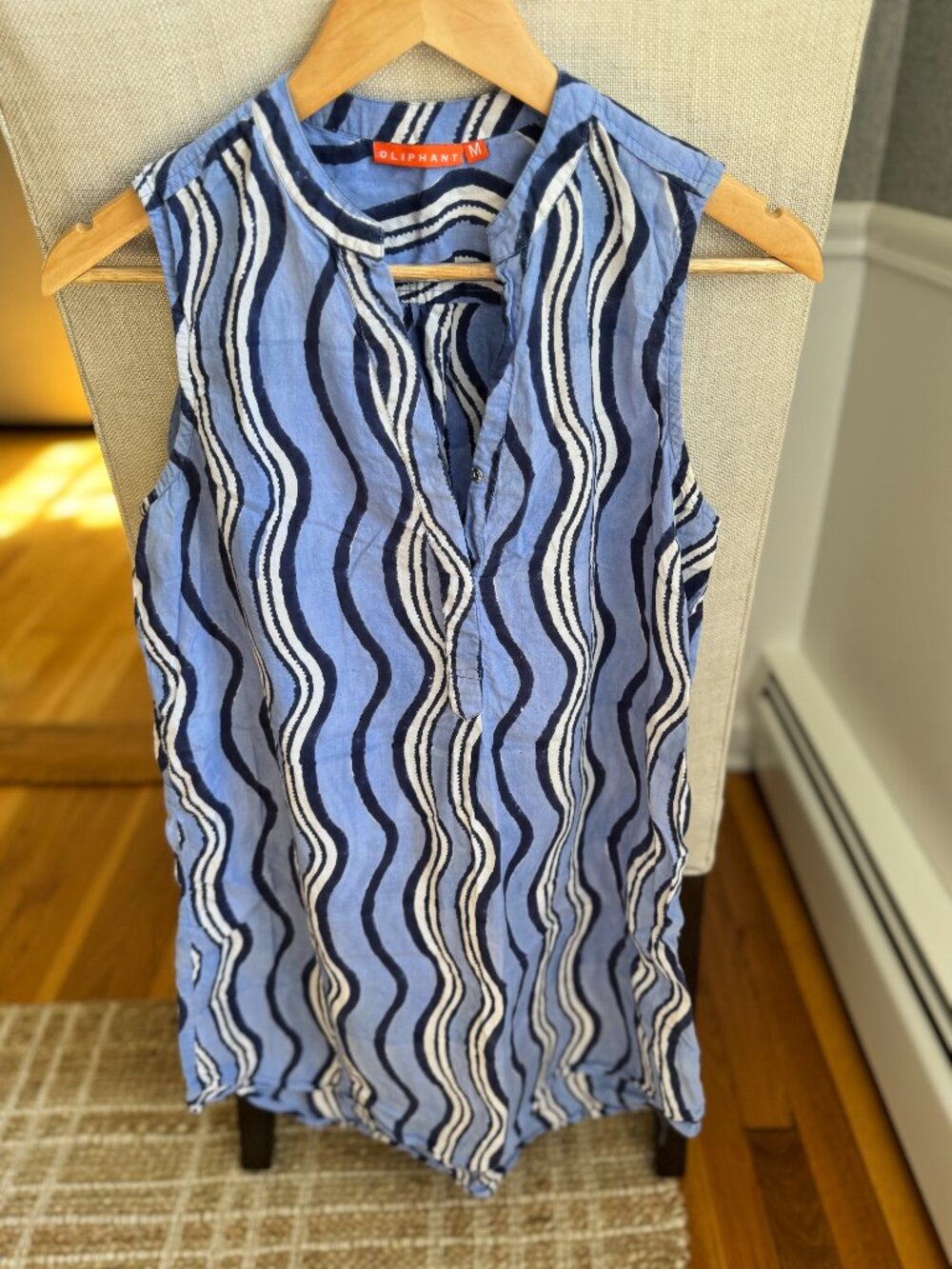 Oliphant sleeveless coverup tunic